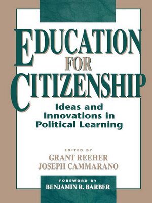 cover image of Education for Citizenship
